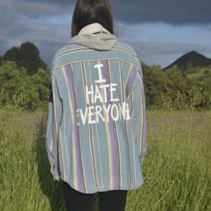 I hate everyone jacket by dolls kill